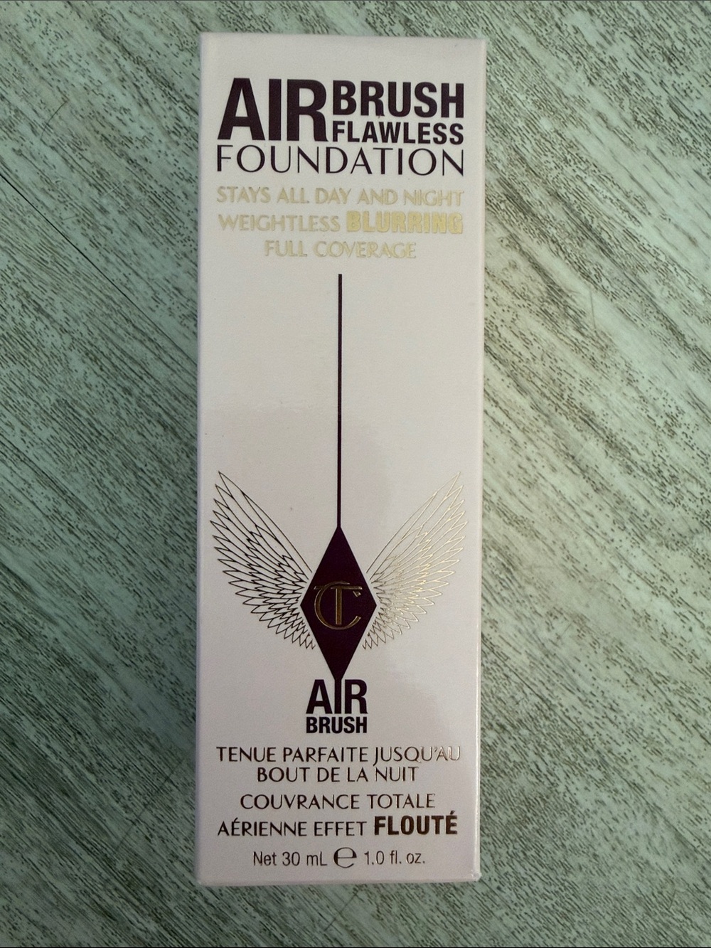 Charlotte Tilbury Airbrush Flawless Foundation 4 neutral $52 retail